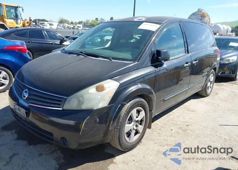 2008 Nissan Quest 3.5 z USA, uszkodzony, nr VIN 5N1BV28U68N102510